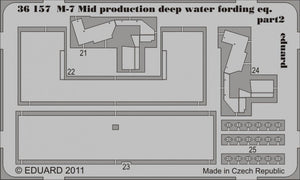 Eduard 36157 M-7 Mid production deep water fording eq. 1/35 Dragon – immagine 2
