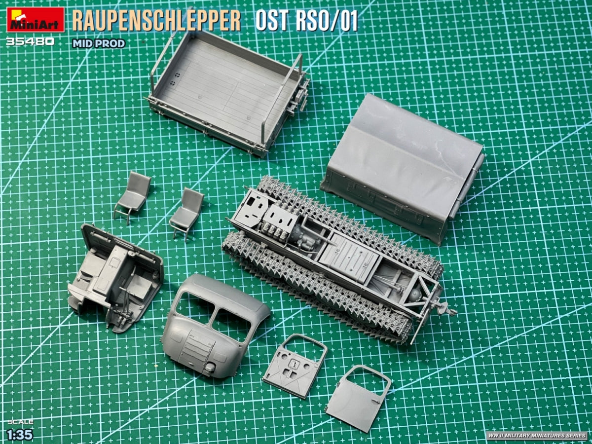 Miniart 35480 Raupenschlepper Ost RSO/01 Mid Prod. 1/35 – image 8