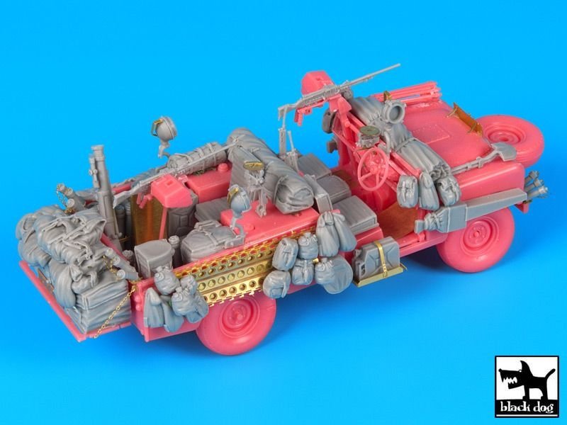 Ensemble d&amp;#39;accessoires Black Dog T35117 Land Rover Pink Panther 1/35 – image 3