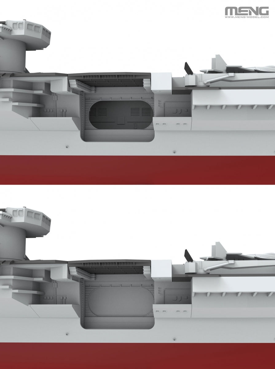 Meng Model PS-010 Aircraft Liaoning 1/700 – imagen 7
