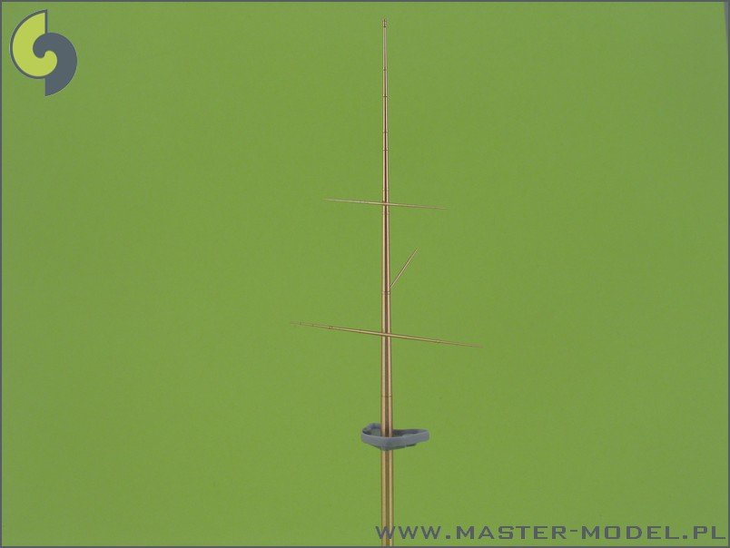 Master SM-350-024 Russian cruiser Varyag (1899) masts and yards set – immagine 3