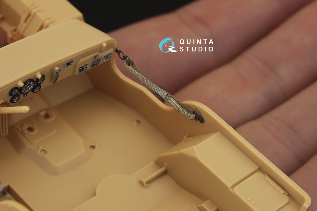 Quinta Studio QD35018 Willys MB 3D-Printed &amp;amp; coloured Interior on decal paper (for all kit) 1/35 – imagen 4