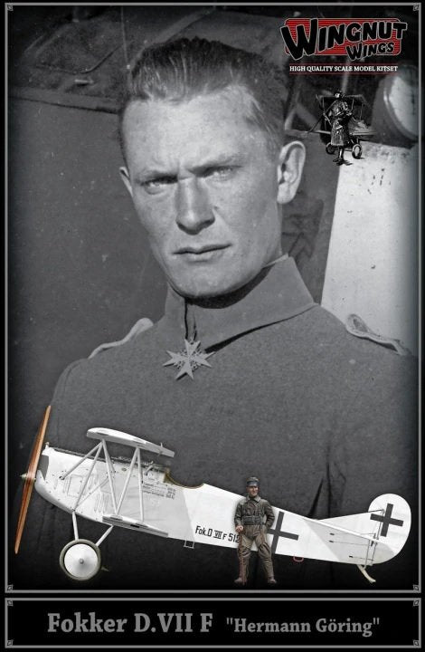 Wingnut Wings 32605 Fokker D.VIIF “Hermann Goring&amp;quot; 1/32