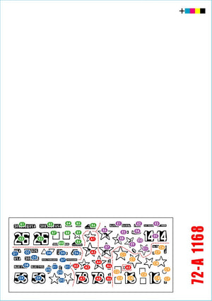 Star Decals 72-A1168 72-A1168 US 6th Armored Division 2 The Super-Sixth in Europe 1944-45 1/72 – Bild 2
