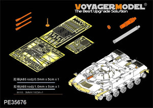 Maquette Voyager PE35676 Véhicule de combat aéroporté russe moderne BMD-1 (canon inclus) pour Panda Hobby PH35004 1/35