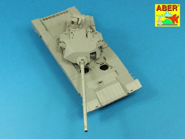 Armement Aber 35L-187 pour char de combat principal russe T-14 ARMATA : canon de 125 mm 2A82-1M et canon de 12,7 mm à l&amp;#39;échelle 1/35. – image 9