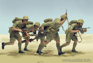 Master Box 3580 British Infantry in action (North Africa 1941-1943). Desert Battles. Kit 2 1/35 – imagen 3