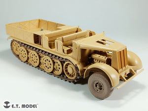E.T. Model P35-062 WWII German Sd.Kfz.9 18t FAMO Sagged front wheels and Workable Track 1/35 – Bild 10