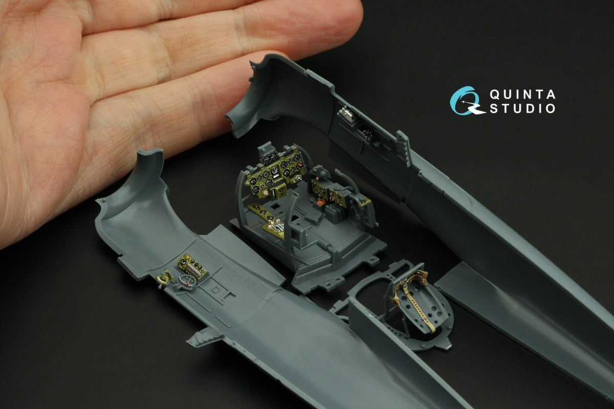 Quinta Studio QD48477 A6M3 Zero 3D-Printed coloured Interior on decal paper (Eduard) 1/48 – imagen 10