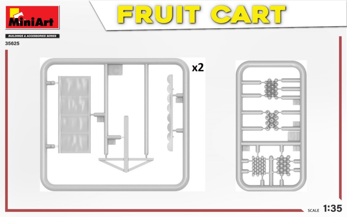 MiniArt 35625 FRUIT CART 1/35 – Bild 8