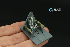 Quinta Studio QD48413 F6F-3E/N Hellcat 3D-Printed &amp;amp; coloured Interior on decal paper (Eduard) 1/48 – imagen 7