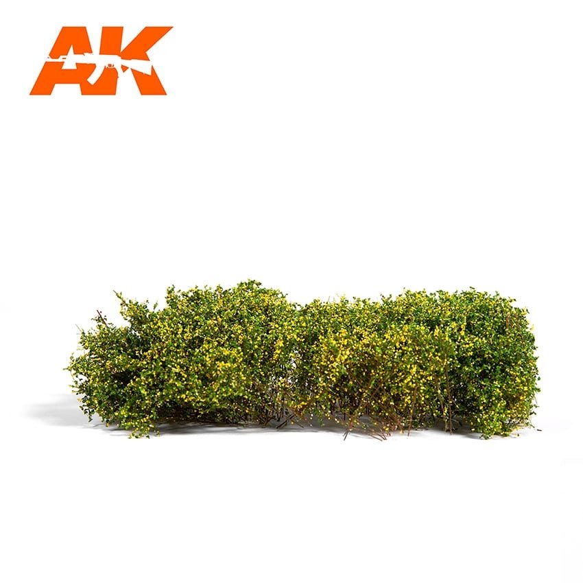 AK Interactive AK8175 BLOMMING YELLOW SHRUBBERIES 75MM / 90MM 1/35 – Bild 2