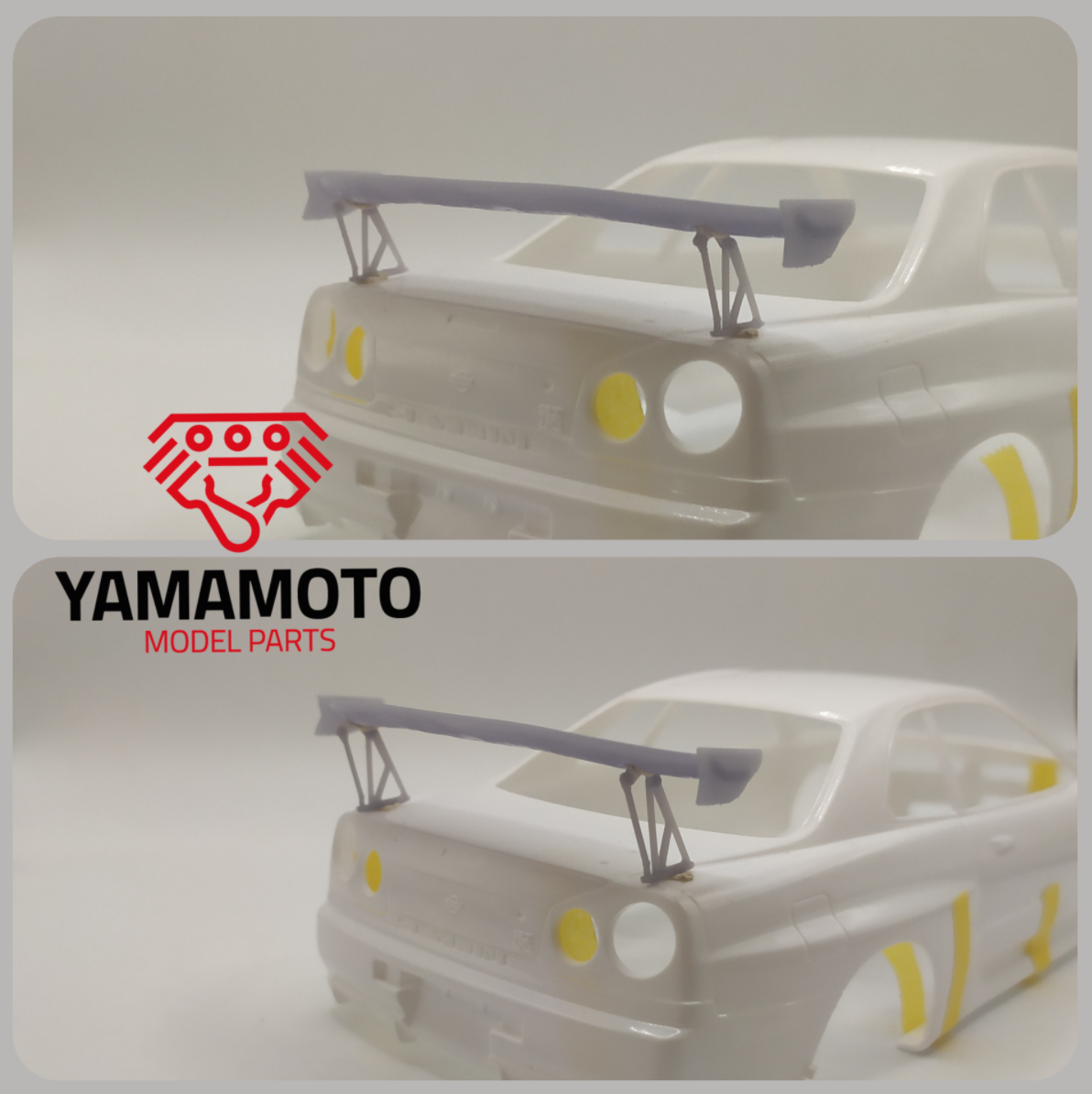 Yamamoto Model Parts YMPTUN33 GT Wing #1 1/24 – Bild 2