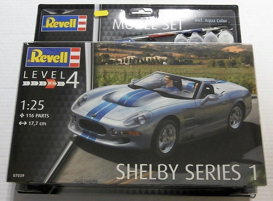 Revell 67039 Shelby Series I Model Set 1/25