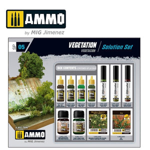 AMMO of Mig Jimenez 7806 VEGETATION. SOLUTION SET – imagen 2