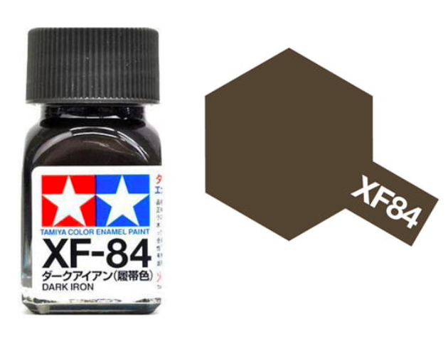 Peinture émail Tamiya XF84 Dark Iron (80384)