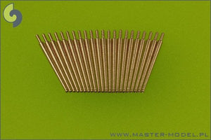 Master SM-700-039 USN 5in/51 (12,7 cm) (22 pcs) - many USN warships - fits to USS Arizona model