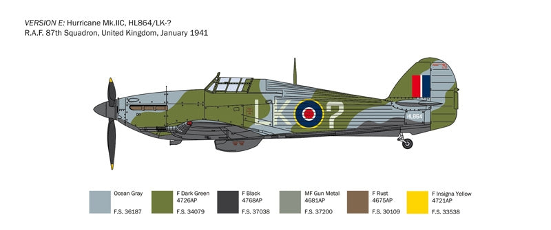 Italeri 2828 Hurricane Mk. IIC 1/48 – Bild 10