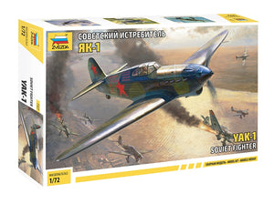 Zvezda 7327 Soviet fighter Yak-1 27-92 series 1/72