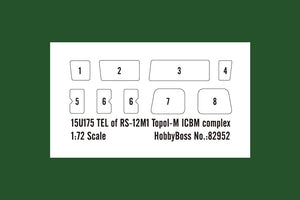Hobby Boss 82952 15U175 TEL of RS-12M1 Topol-M ICBM complex 1/72 – Bild 3