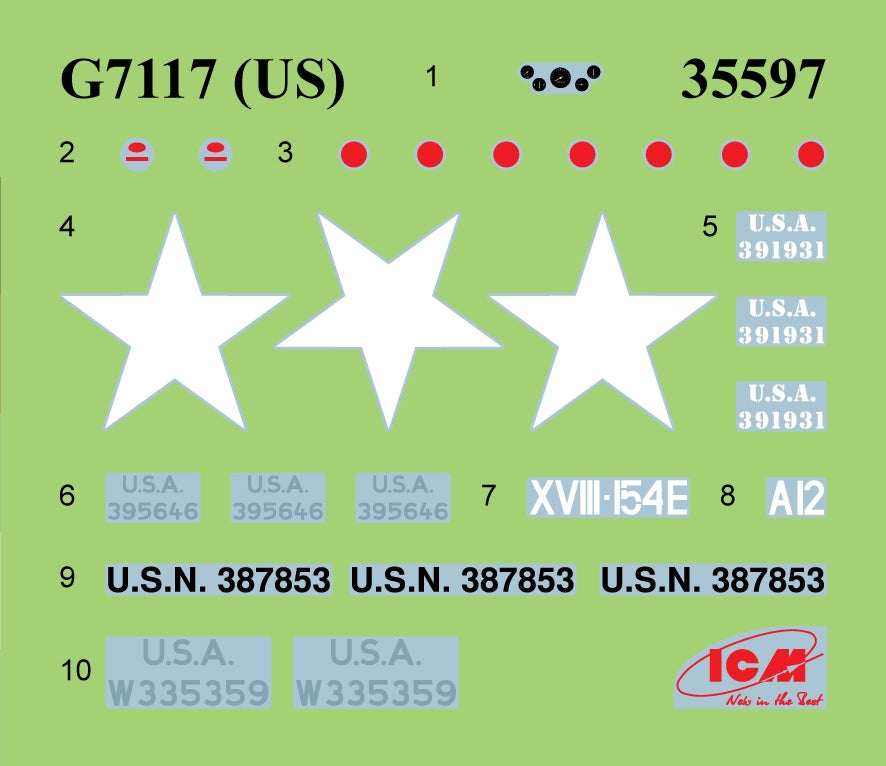 ICM DS3528 WWII US military vehicles 1/35 – image 19