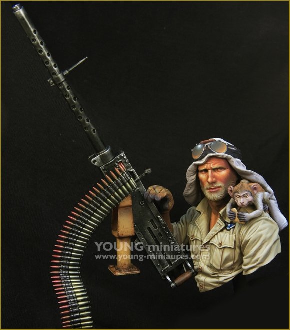 Young Miniatures YM1867 BRITISH SAS JEEP GUNNER North Africa 1941 1/10 – Bild 6