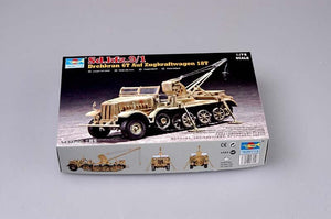 Trumpeter 07251 Drehkran 6t auf Zugkraftwagen 18t (Sd.kfz.9/1) 1/72 – Bild 2