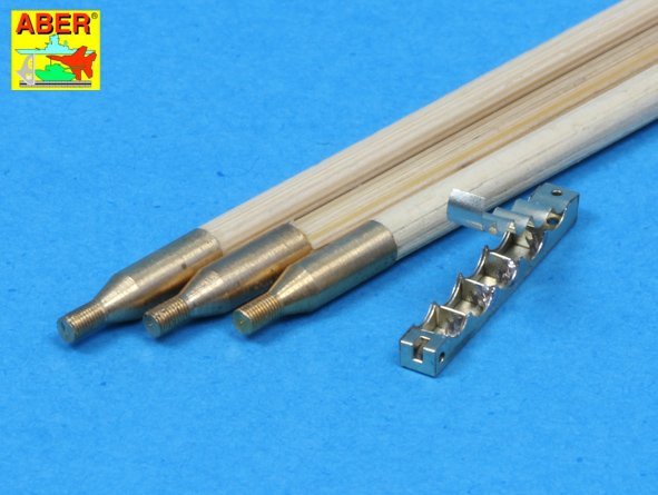 Aber 16052 Barrel cleaning rods with brackets for Tiger II 1/16 – imagen 5
