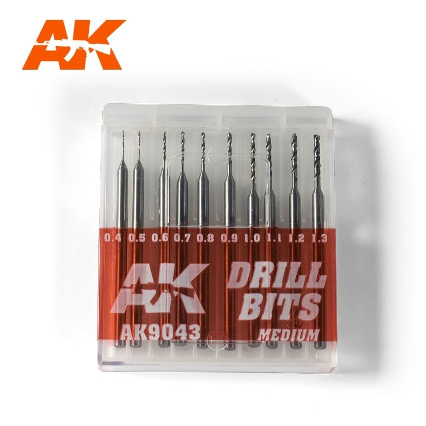 AK Interactive AK9043 DRILL BITS (0.4-1.3) – image 2