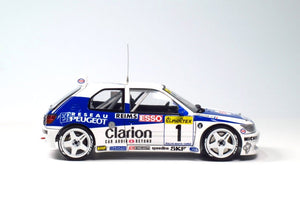 NuNu PN24009 Peugeot 306 MAXi ’96 MONTE CARLO RALLY 1/24 – Bild 4