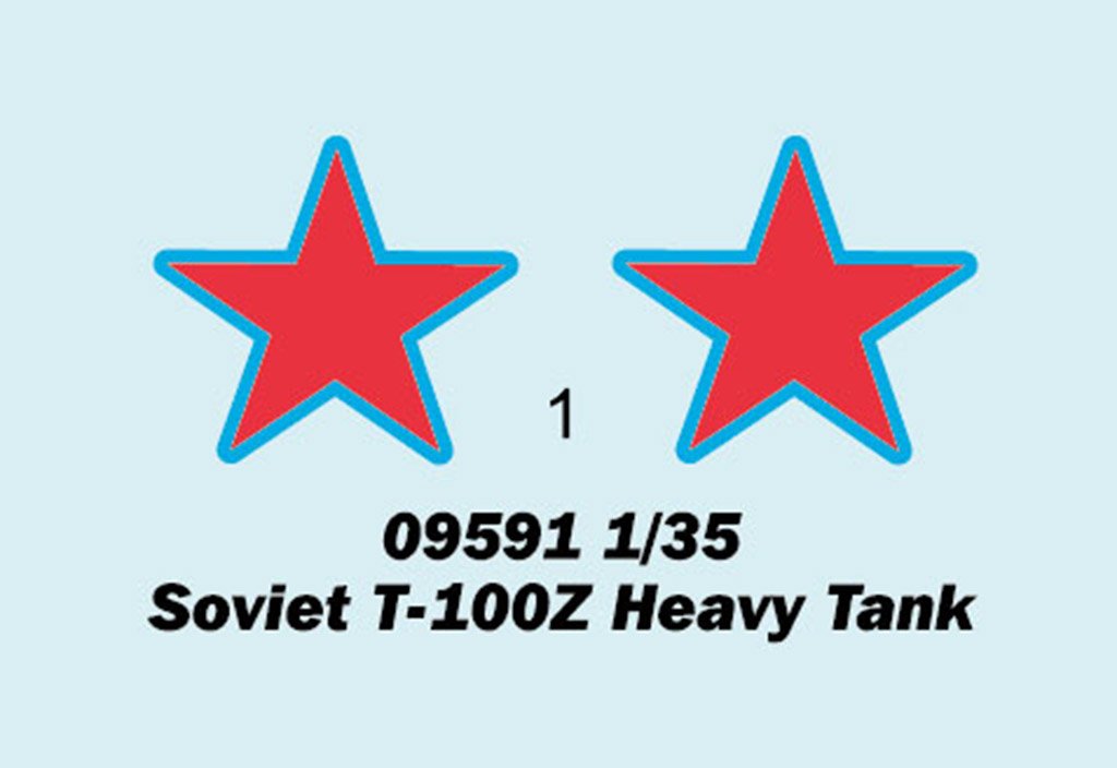 Trumpeter 09591 Soviet T-100Z Heavy Tank 1/35 – Bild 3