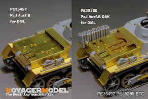 Voyager Model PE35289 WWII German Pz.Kpfw.I Ausf. B DAK version basic (For DRAGON 6207) 1/35 – image 4