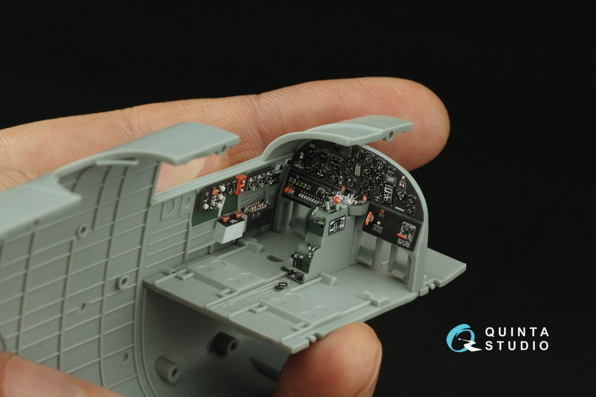 Quinta Studio QD48436 B-25J Mitchell Glass Nose 3D-Printed coloured Interior on decal paper (HK models) 1/48 – immagine 8