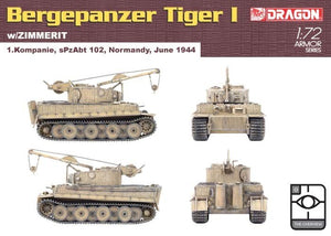 Dragon 7210 Demolition Tiger w/Zimmerit 1/72 – Bild 2