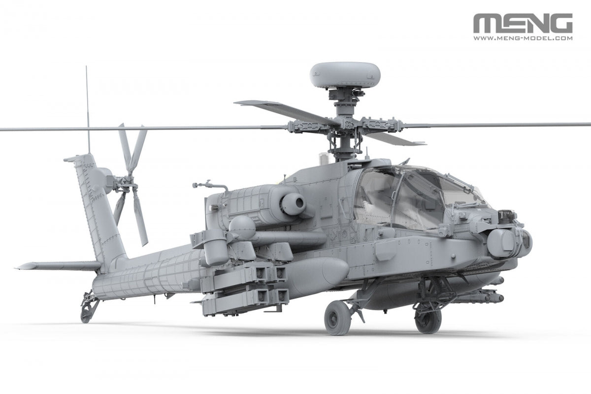 Meng Model QS-005 AH-64 D Saraf - Heavy Attack Helicopter (Israeli Air Force) 1/35 – immagine 2
