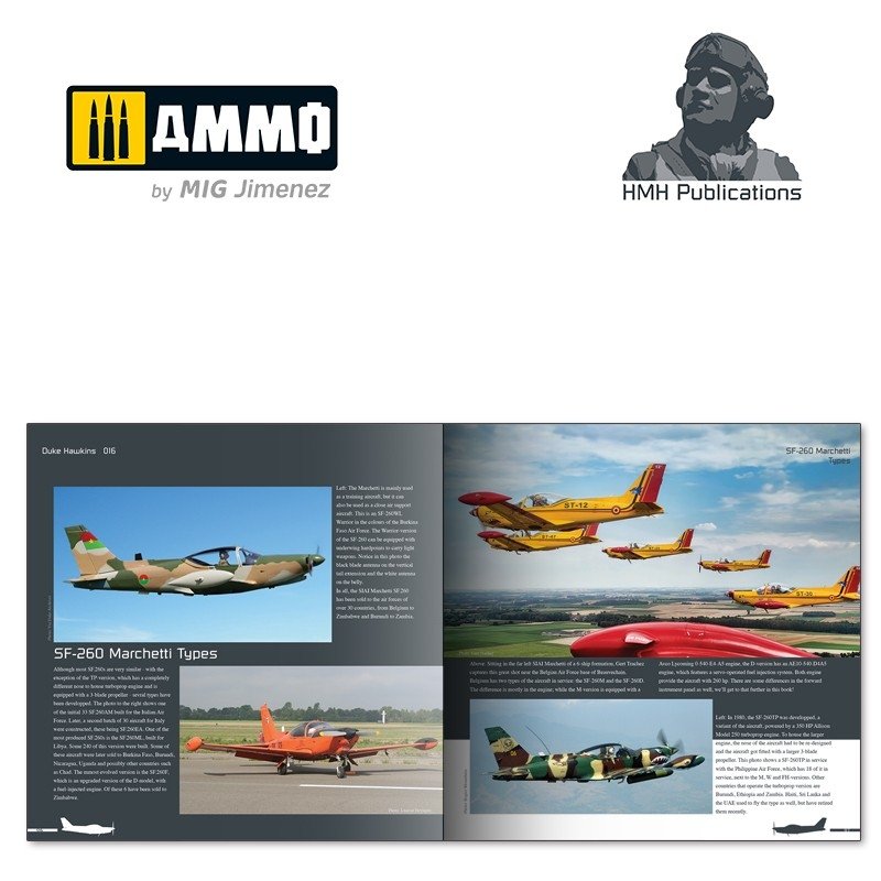 HMH Publications DH-016 SIAI Marchetti SF.260 (English VErsion) – Bild 2
