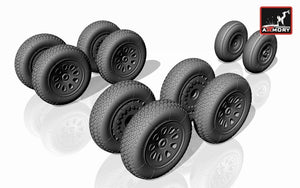 Armory Models AW72019 Antonov An-10 Cat / An-12 Cub wheels 1/72 – zdjęcie 2
