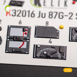 KELIK K32016 JUNKERS JU 87 D/G STUKA - DÉCALCOMANIE 3D INTÉRIEURE POUR MAQUETTE TRUMPETER 1/32 – image 6