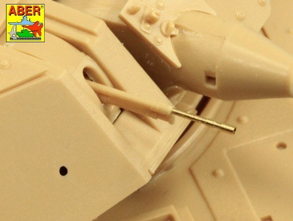 Aber 35L-292 Zestaw luf: 25mm M242 Bushmaster późny żłobiony i 7,62mm M240 do M2A3 Bradley lub LAV 25 1/35 – imagen 10
