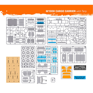 AK Interactive AK35031 M1008 TROOP CARRIER WITH TARP 1/35 – immagine 9