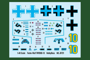 Hobby Boss 81721 Focke-Wulf FW190D-13 – Bild 4