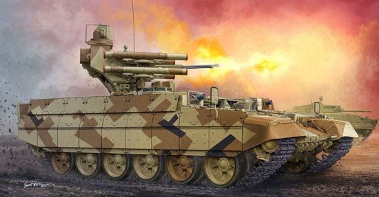 Trumpeter 05548 Russian Obj.199 BMPT frame RAE-2013/2015