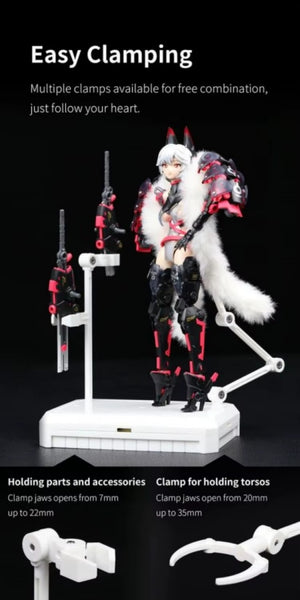 DSPIAE UMS-01BK General Purpose Model Display Stand (Black) – Bild 2