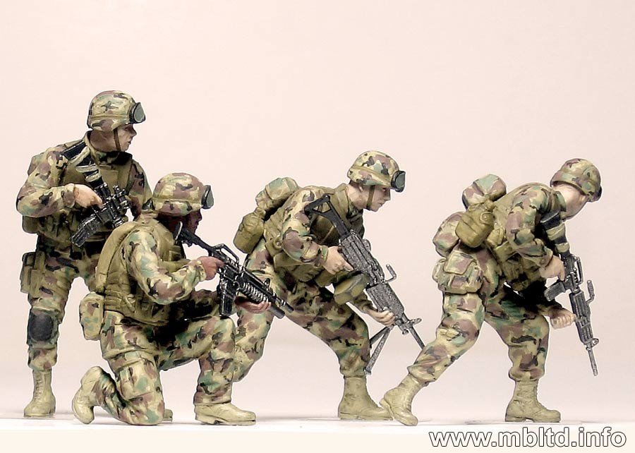 Master Box 3575 Iraq kit 1 (US Troops) 1/35 – immagine 11