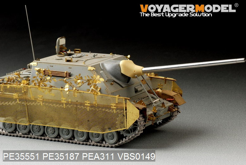 Voyager Model PEA311 WWII German Jagdpanzer IV/70(A) &amp;quot;Thoma shields&amp;quot; wire mesh schürzen For DRAGON 6082 6689/TRISTAR KIT 35048 1/35 – imagen 4