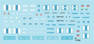 Star Decals 72-A1062 Casques bleus au Moyen-Orient n° 1. EFUNE à Suez, dans le Sinaï et à Gaza. Échelle 1/72 – image 2