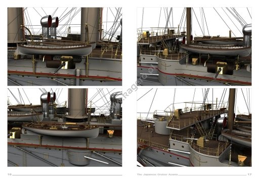 Kagero 16081 The Japanese Cruiser Asama EN – immagine 3