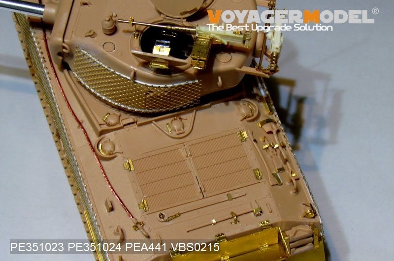 Voyager Model PE351023 WWII US M4A3 (76) w Mid Tank Basic For MENG TS-043 1/35 – Bild 7