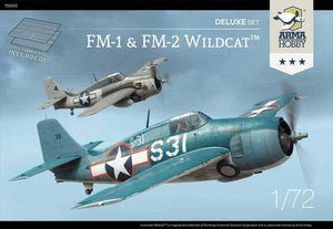 Arma Hobby 70050 FM-1 &amp;amp; FM-2 Wildcat Deluxe Set 1/72