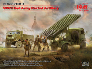 ICM DS3512 Artillerie de roquettes de l&amp;#39;Armée rouge de la Seconde Guerre mondiale, échelle 1/35